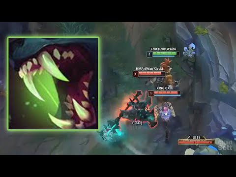 1v2 Invade with Level 1 Warwick