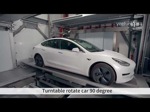 Tower Parking with EV Charging in Shenzhen