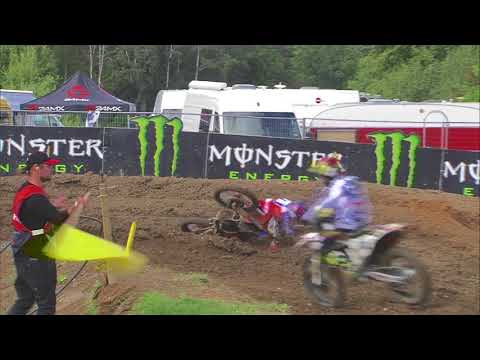 Julien Lieber crash - MXGP of Sweden