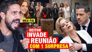 QUEM AMA CUIDA - Capítulo de hoje 20/10 TERÇA - Heitor INVADE REUNIÃO da AUDITORIA e faz 2 SURPRESAS