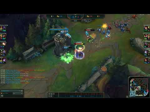 Plat LeeSin ganking iron Lux