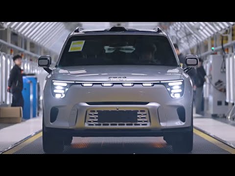 NEW Smart #5 SUV Production Line in China