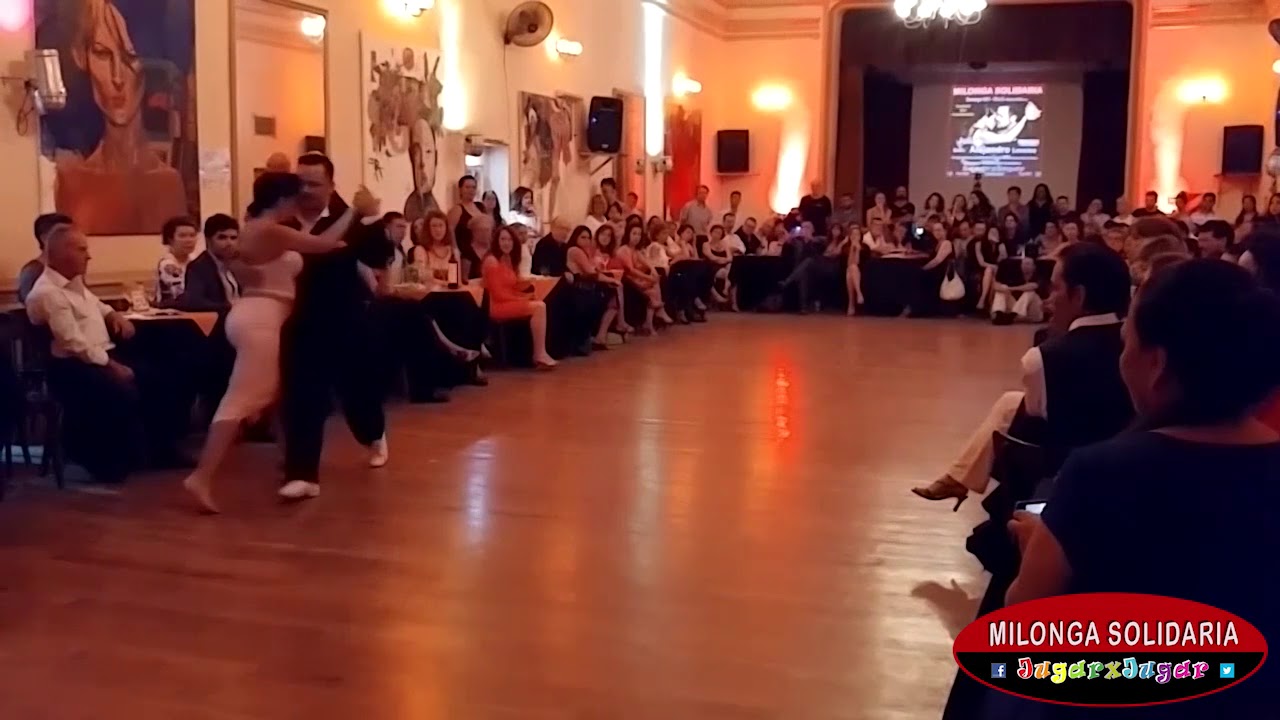 Video thumbnail for Julia Viale - Alejandro Lencina. Pocas Palabras. Milonga Solidaria JugarxJugar