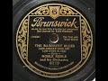 Noble Sissle & His Orchestra "The Basement Blues" (April 21, 1931) W. C. Handy song = Sidney Bechet