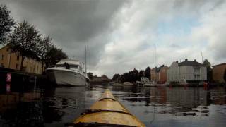 preview picture of video 'Kayaking south of Åmål'