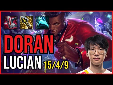 DORAN - LUCIAN vs. URGOT Top | KR Challenger | PATCH 10.25