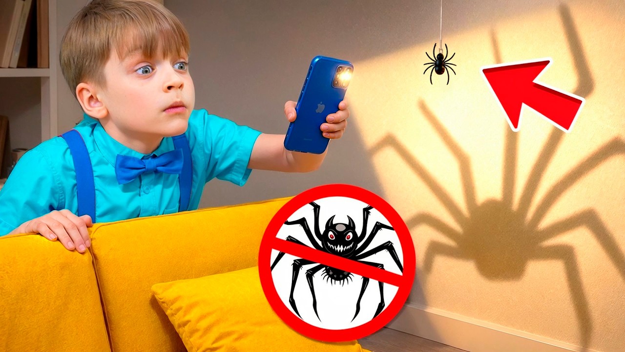 Eva and Little brother are Alone Home! Funny Monster Adventures for Kids for Kids