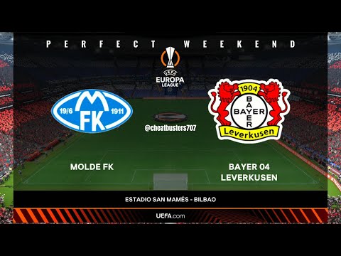 Molde vs Bayer 04 Prediction UEFA Europa League 2024 [4K60] FIFA23 #fifa #soccer #uel