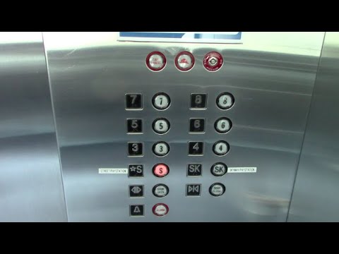 Montgomery Traction Glass Elevators @ Leamington Parking Ramp in Minneapolis, MN