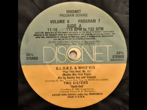 Play That Beat, Mr DJ (Disconet) - GLOBE and Whiz Kid