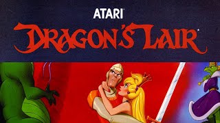 Dragon's Lair 1983 Arcade Live FLYER