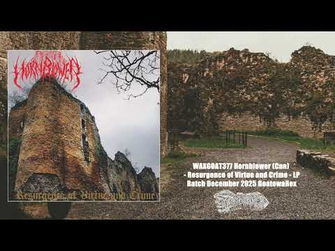 WAXGOAT377 Hornblower (Can) - Resurgence of Virtue and Crime - LP