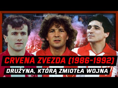 Crvena zvezda (1986-1992) - a team destroyed by war