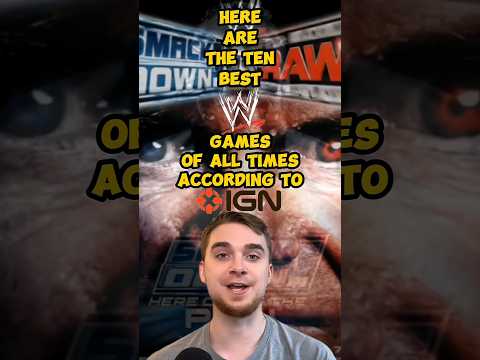 Top 10 #WWE Games of ALL-TIME!