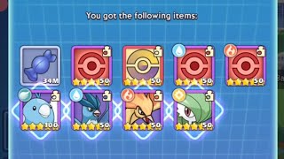 tap tap monster safari event complete 🗿 opening 120 safari ball💓💀