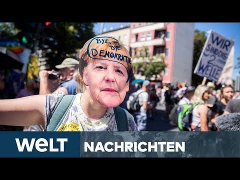 WELT NEWS IM STREAM: Kaum Verständnis für bizarre Demo von Corona-Leugnern