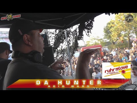 Ruhr In Love 2018 - Da Hunter @ Acid Wars, Techno Rulez!, Schranzgewitter & Partykumkel - 07.07.2018