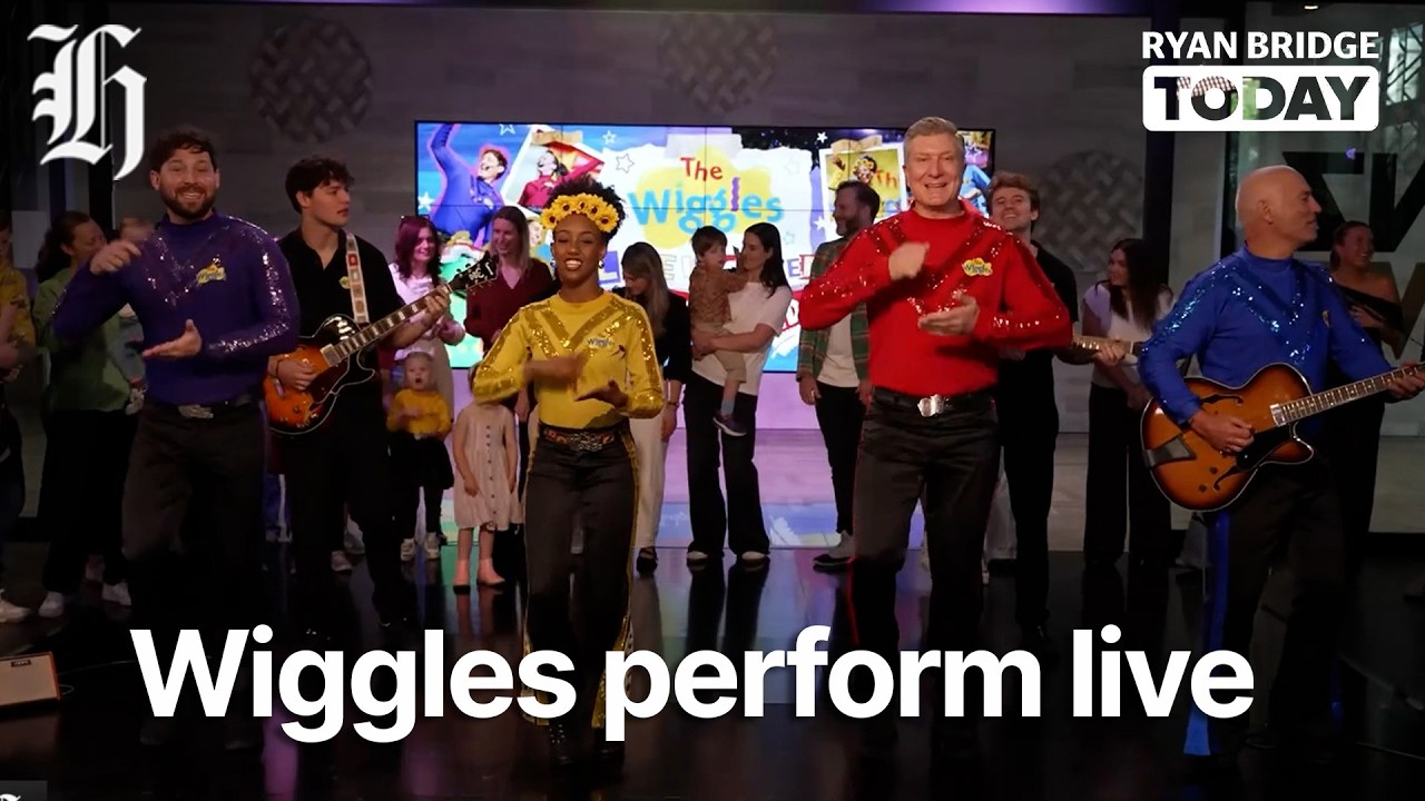Wiggles perform live on Herald NOW | Ryan Bridge TODAY