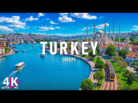 Turkey 4K - Relaxing Music With Beautiful Natural Landscape | Amazing Nature