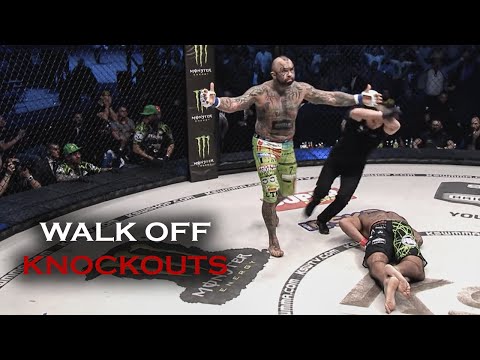 BEST "WALK OFF" KNOCKOUTS IN MMA