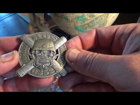 MOS 0352 Anti-Tank Missileman Marine Corps Challenge Coin