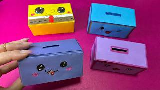 DIY Tiny Origami Piggy Bank 🐷💰 | Satisfying Paper Craft ASMR