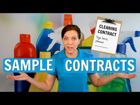 , title : 'Sample Contract for House Cleaning'