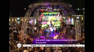 Aygün Kazımovanın konsert baş tutdu