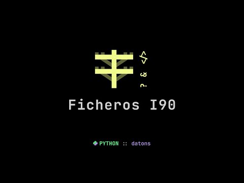 Datons Stories #13 - Ficheros I90 | Pregunta y programo | Análisis de unidades de programación
