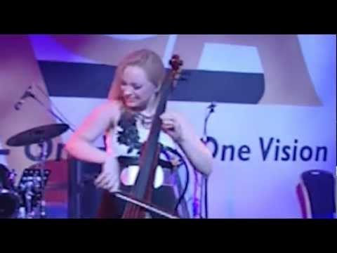 Electric Cellist Lizzy May performing Jai Ho- Available from alivenetwork.com