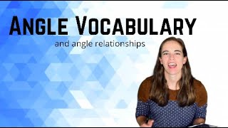 Angle Vocabulary