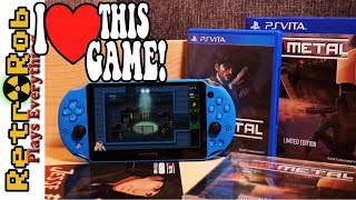 🎮 PSVita Unmetal Physical Release: Unboxing, Gameplay and Thoughts! 🎮