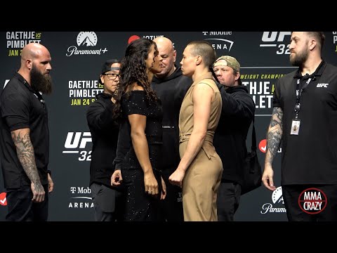 Natalia Silva vs. Rose Namajunas FIRST FACE OFF for UFC 324