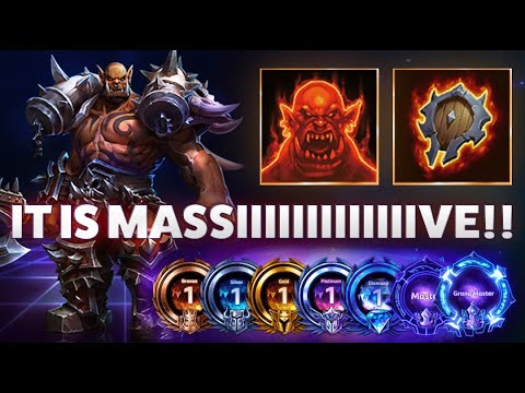 Garrosh Taunt - IT IS MASSIIIIIIIIIIIIIVE!! - Bronze to Grandmaster S1 2022