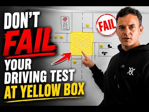 Yellow Box Mistakes That Fail Driving Tests