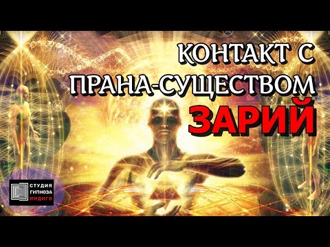КОНТАКТ С ПРАНА-СУЩЕСТВОМ ЗАРИЙ. Сеанс энергоинформационного гипноза. #ченнелинг #гипноз #прана