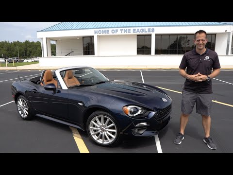 External Review Video bKUDK5ycd3o for Fiat 124 Spider (348) Convertible (2016-2019)