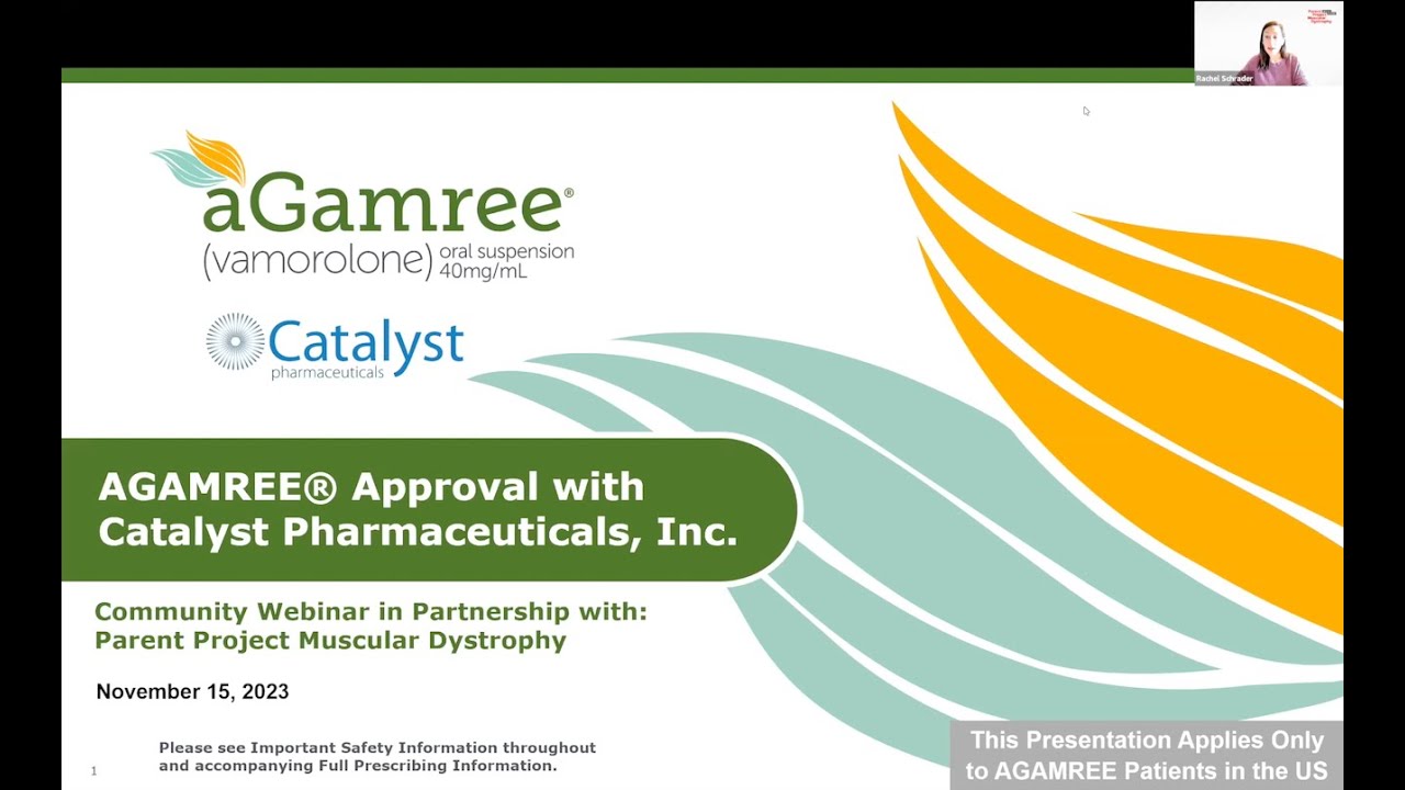 AGAMREE® Approval with Catalyst Pharmaceuticals, Inc.