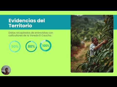 Lente territorial solidario frente a la antracnosis en cafetales de la vereda El Caucho.