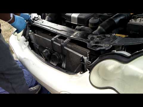 2002 -2005 mercedes c230 c240 c320 condensor change