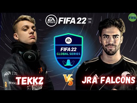 TEKKZ VS JRA FALCONS - FIFA 22 GLOBAL SERIES 1 VS 1 | PRÓ VS PRÓ