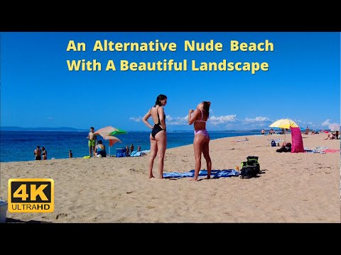 4K Praia das Bicas Beach Walk - Sesimbra Beaches Portugal