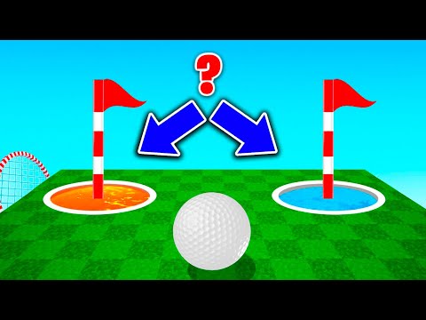 HOYO TROLL vs BROTHER 😂⛳! Impossible GOLF IT with TEKENDO