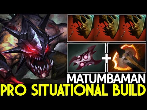 MATUMBAMAN [Lifestealer] Crazy Battle Fury Situational Build Dota 2