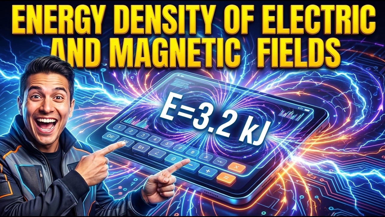 Energy Density Of Electric And Magnetic Fields Interactive Calculator