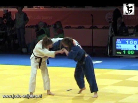 Judo Rotterdam 2008 Latulippe (CAN) - Kondrateva (RUS) [-48kg]