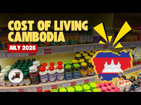 Cambodia Cost of Living Will SHOCK You (Actual Numbers)