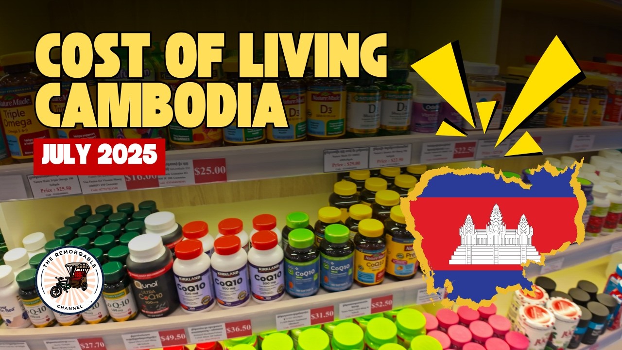 Cambodia Cost of Living Will SHOCK You (Actual Numbers)