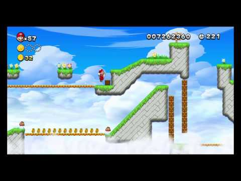 New Super Mario Bros U Superstar Road-9 Follow That Shell!