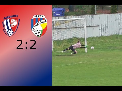 2. kolo sestup dorostenek 2018/2019 FK Pardubice - FC Viktoria Plzeň 2:2(2:0)